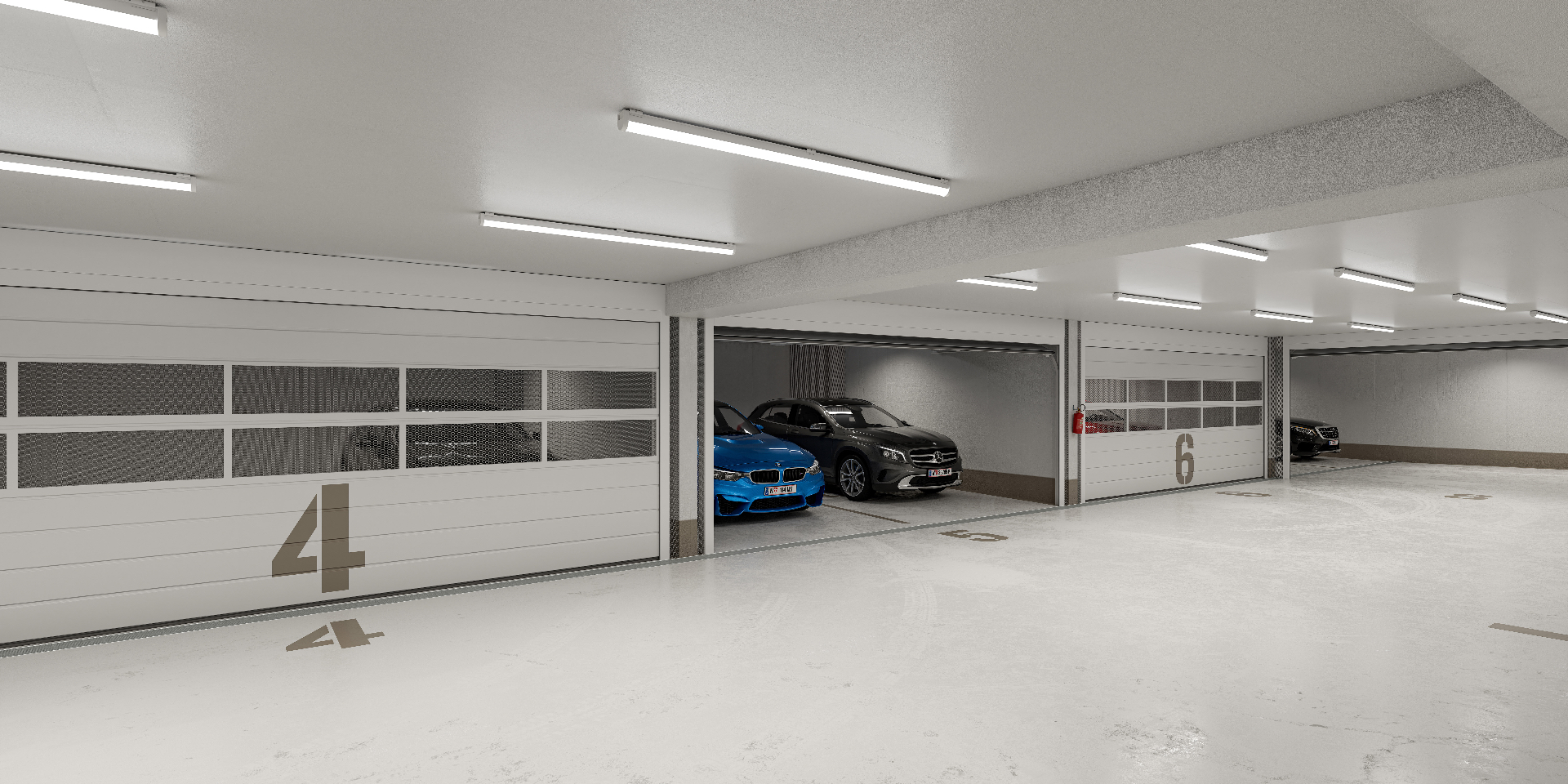 Tiefgarage — Sektionaltore